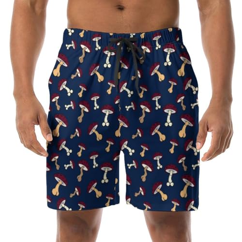 Image of Funny Pajama Shorts for Men Sleepwear Pajamas Bottoms Loungewear Shorts