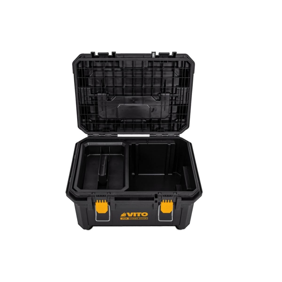 VITO - Caja de herramientas modular (41 x 57 x 30 cm, carga 45 kg, capacidad de 39 litros)