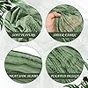 Luriseminger 6 Pezzi Runner da Tavola, 90cm x 400cm Verde Garza Boho Runner da Tavolo per Matrimonio Addio al Nubilato Baby Shower Decorazioni Feste di Compleanno - Verde Salvia