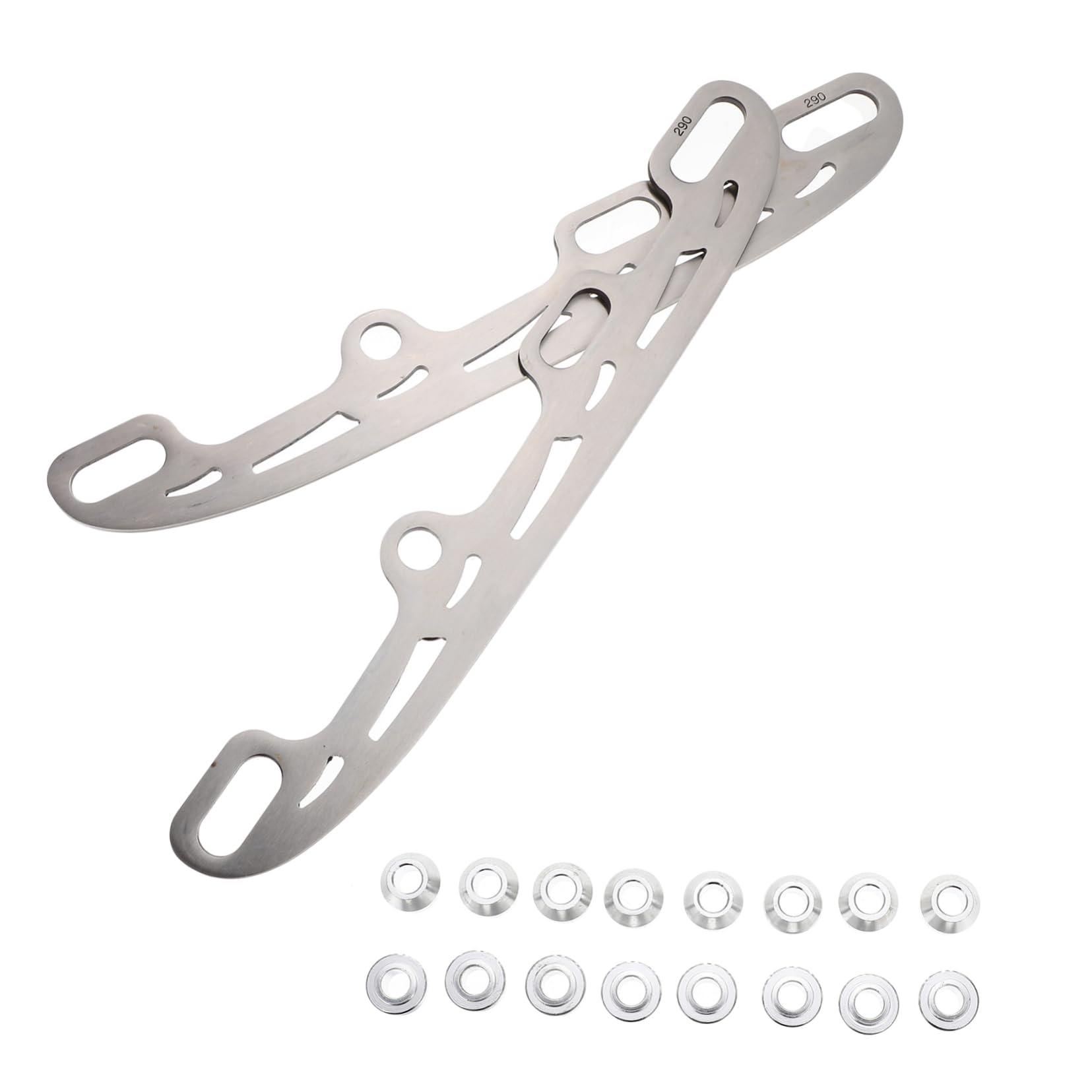 HOLIDYOYO 1Set Durable Replacement Ice Skating Blades for Hockey and Figure Skates Essential Skating Necessity for Performance and Safety