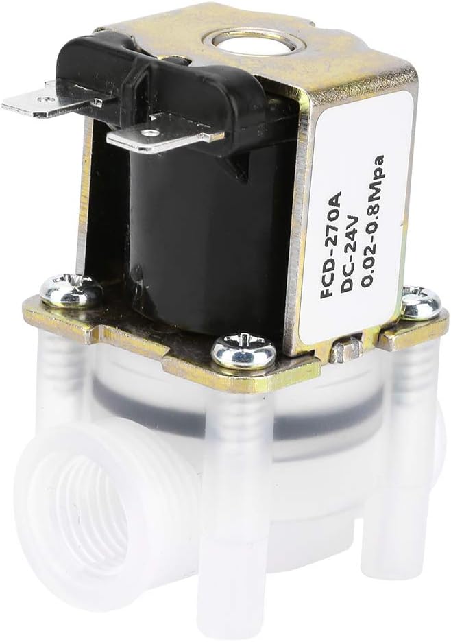 24V DC DC Solenoid Valve, Plastic Solenoid Valve, for Forwater Purifier Water Dispenser