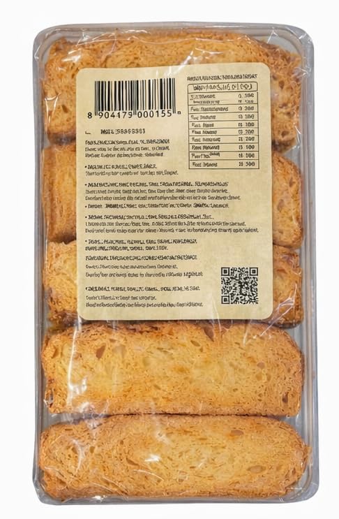 A-1 Kaju Toast – Crispy Cashew Rusk | Tea Toast | Crunchy Bakery