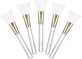 5 Pcs Silicone Face Mask Brush, Flexible Faci...