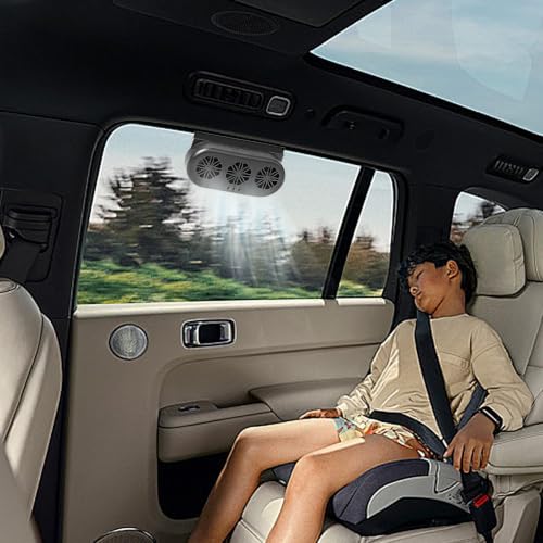 Ventilador solar para ventana de coche con extractor de aire ecológico para camiones 3