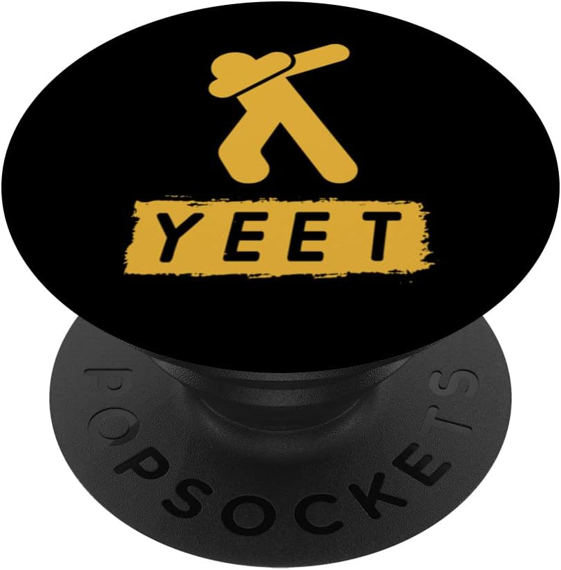 Yeet - Online Trendy Video Gamer Sports Meme Slang - Dabber PopSockets Swappable PopGrip