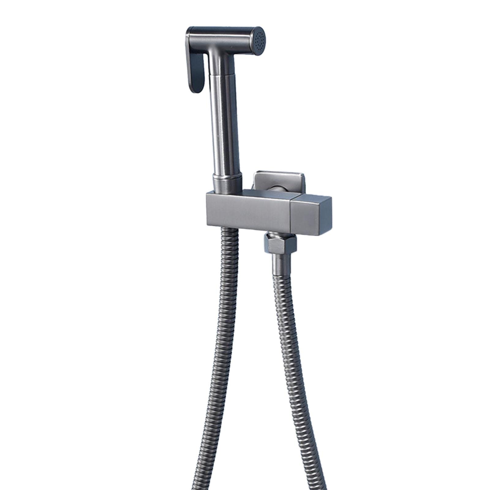 Zestaw Z Spryskiwaczem Do Pieluch Wielorazowych, Ręczny Bidet, Natrysk Do Toalety, Prysznic Ręczny Do Toalety, Zimna Woda, Mosiądz Z Wężem, Bidet, Natrysk Do To(Mi)