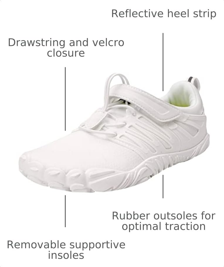 Image of Joomra Women's Trail Running Barefoot Shoes Zero Drop Minimalist Sneakers | Wide Toe Box, Flexible Grippy Rubber Outsole for Natural Walking, Training, Hiking, Camping, Gym, Workouts