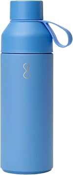 Ocean Bottle - Recycled Stainless Steel Bottle - Eco-Friendly & Reusable Original 500ml, Lagoon Blue