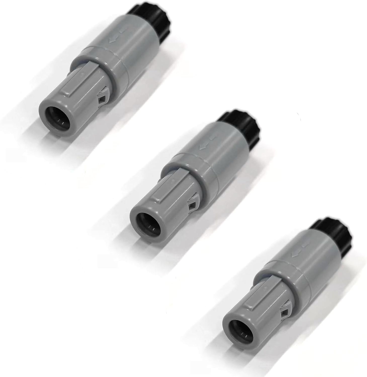 3PCS BP40 NIBP Connectors Compatible with Draeger Blood Pressure Monitor, Adapter for Hose