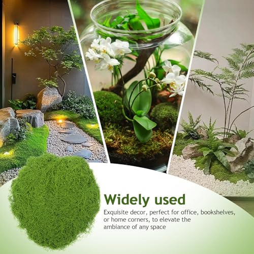 Musgo artificial SHINEOFI de liquen falso suave para proyectos creativos 7