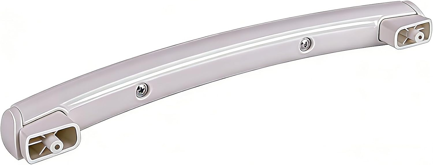 WB15X24436 Door Handle White,Handle Assembly Compatible with GE Microwave,Fit for GE Microwave Door Handle HVM1540DM1WW HVM1540DM2WW JNM1541DM1WW JNM1541DM2BB JNM1541DM2CC