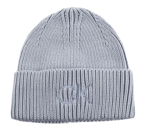 Bonnet Calvin Klein fini les oreilles froides grâce au Beanie Essentials bleu clair