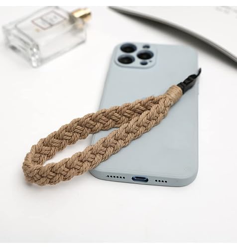 Poagoep 2 Pcs Universal Cell Phone Wrist Strap, Handmade Phone Case Wrist Lanyard, Phone Charms Strap For Women Girls(1) #TOP1