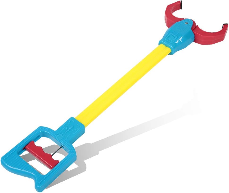 VGEBY1 Grabber Toy, Kids Robot Arm Claw Toy Grabber Reacher Toy Reach Out Grabbing Stick Children Intelligence Toy(Yellow) Toy Grabber Claw For Kids Claw Toy Child'S Grabber Toy Kids Grabber Toy