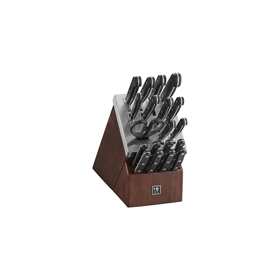 ZWILLING J.A. HENCKELS 31185-020 Self-Sharpening Knife Block Set,20pc
