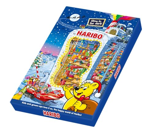 Haribo Calendario dell'Avvento 2025 | 24 Mini Bustine Assortite, Gusto Frutta, Ideali come Attesa...