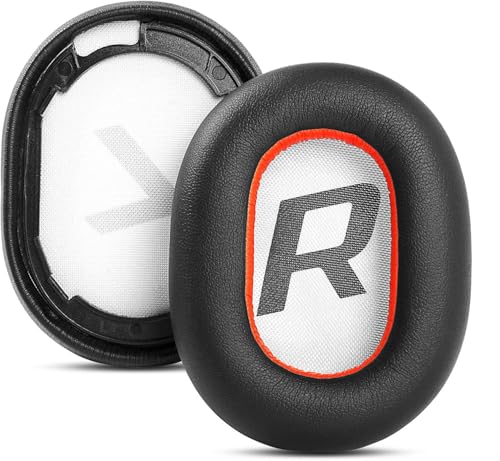 Repuestos de Almohadillas para Auriculares Plantronics Voyager 8200 UC/Backbeat Pro 2, Almohadillas con Cuero de Proteína Suave y Espuma de Memoria - Negro miniatura 4
