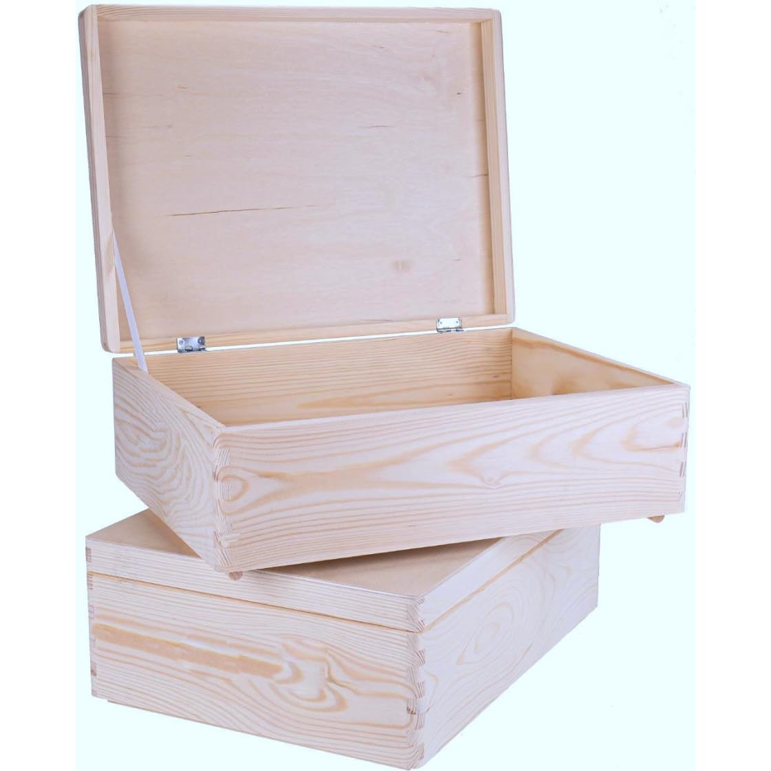 minimutz Erinnerungskiste Kindergarten - Personalisiert mit Name - Erinnerungsbox mit Regenbogen und Gravur - Holzbox mit Deckel L (40 x 30 x 13,5 cm)