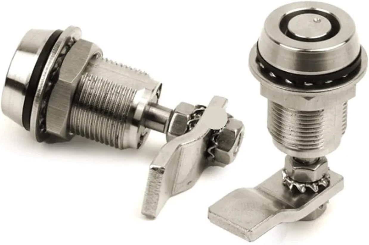 MS816-3S 304 Stainless Steel Locking Lock 1Pcs(Handle Type no Key)
