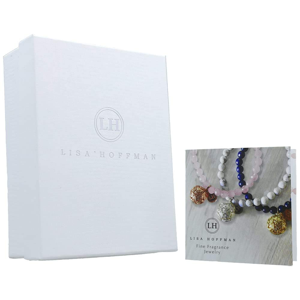 Lisa Hoffman Fragrance Jewelry, Refill Fragrance Beads, Sensual Captivating Perfume for Women, Enchant, 1.6g Refill Bottle