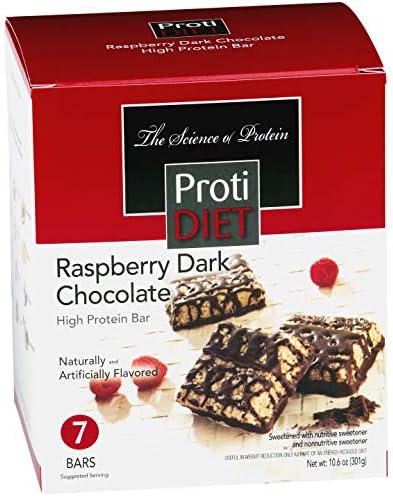 Raspberry & Dark Chocolate Snacks - High-Protein, Low-Carb Snacks for Health and Weight Loss