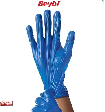 Beybi TPEX Çok Amaçlı Eldiven - Mavi - 100'lük Kutu