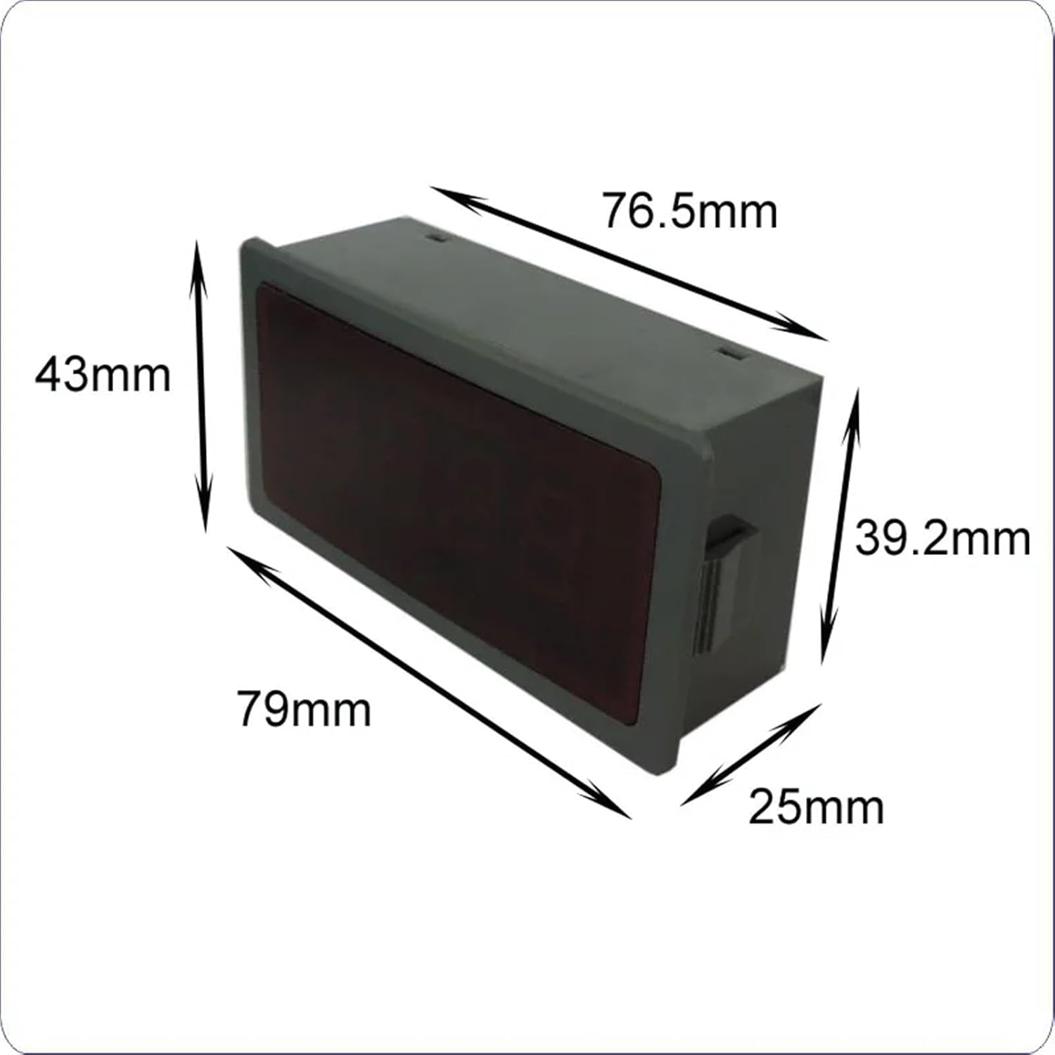 YB5140TM LED Digital Thermometer Car Temperature Meter Tester Probe Cu100 BA1 G53 R N E T PT100 J K Type 1Pcs(Color:Blue,Size:R_Power Supply 12V)