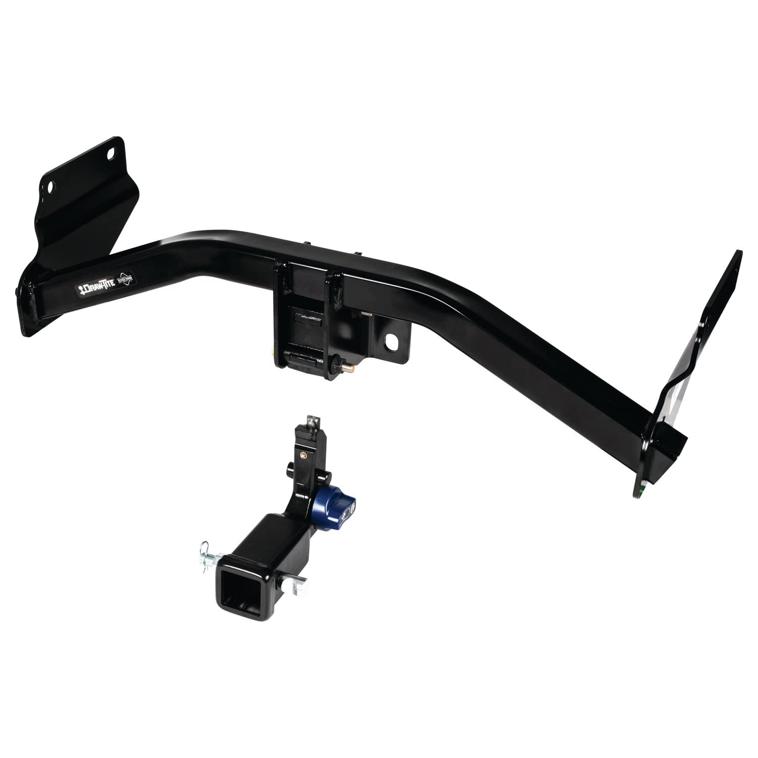 Draw-Tite 76913 Hidden Hitch® Completely Hidden Trailer Hitch 2 in. Removable Receiver, Black, Compatable with 2011-2021 Jeep Grand Cherokee, 2022-2022 Jeep Grand Cherokee WK