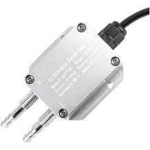 Differential Pressure Transmitter 4-20mA 0-10V 0-5V RS485 0-50pa 0-100pa 0-1Kpa Wind Air Differential Pressure Sensor Transducer