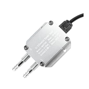 Differential Pressure Transmitter 4-20mA 0-10V 0-5V RS485 0-50pa 0-100pa 0-1Kpa Wind Air Differential Pressure Sensor Transducer