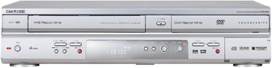 (訳あり)MITSUBISHI VHS/DVDレコーダー【DVR-S300】 訳あり)MITSUBISHI VHS/DVDレコーダー【DVR-S300】