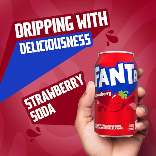 Image of Fanta Strawberry, 12 fl oz, 12 Pack