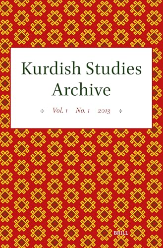 Kurdish Studies Archive: Vol. 1 No. 1 2013