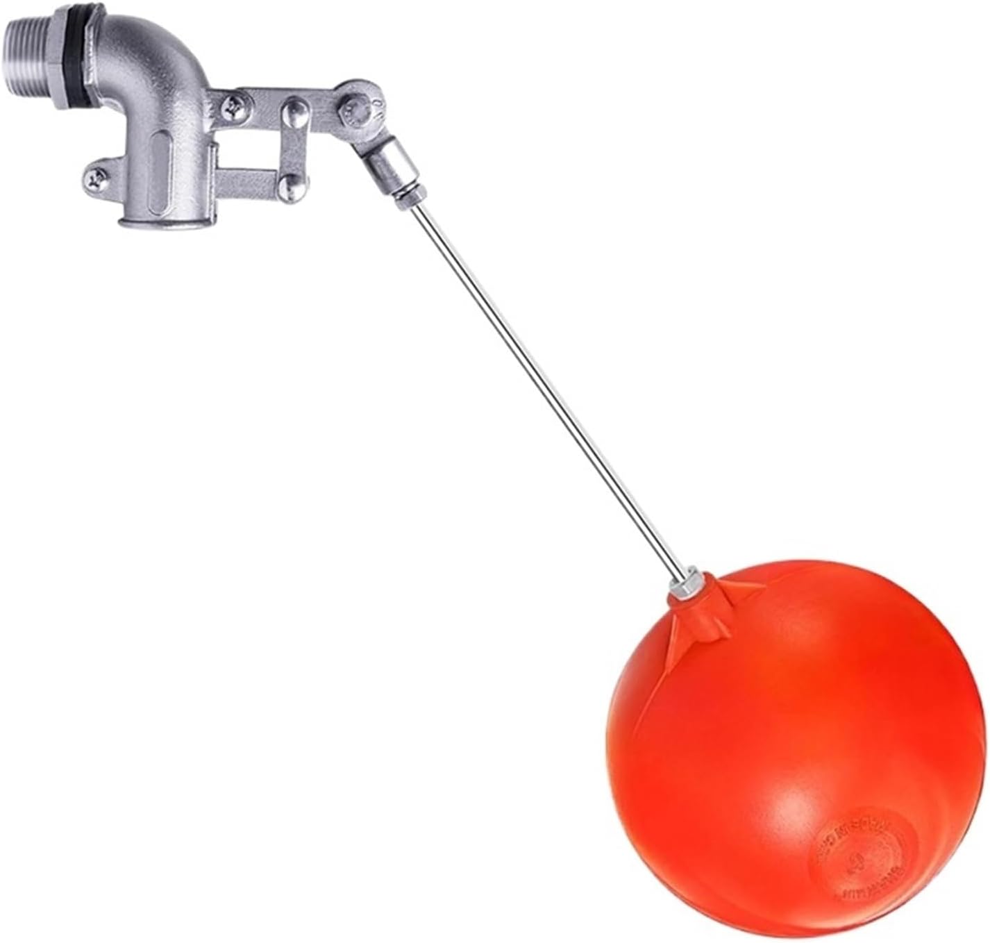 Water Tank Float Ball Valve With Adjustable Angle Rod For Level Control For Stock Pool