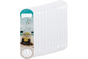 Custom Sublimation Stainless Steel Bottle Opener Blanks for Unique Kitchen Gifts and Barware