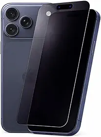 Película Cerâmica 9D Privacidade para (iPhone 17 Pro Max) Anti Espião Tela Inteira com Kit Instalação (iPhone 17 Pro Max)