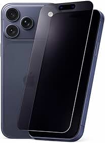 Película Cerâmica 9D Privacidade para (iPhone 17 Pro Max) Anti Espião Tela Inteira com Kit Instalação (iPhone 17 Pro Max)