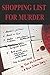 SHOPPING LIST FOR MURDER