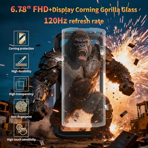 Image of FOSSIBOT F113 5G 20000mAh /33W Rugged Phone Unlocked, 36GB+256GB /2TB