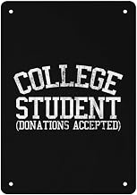 It's great to go to college in the United States! Signs Man Cave Decor for Rustic Farmhouse