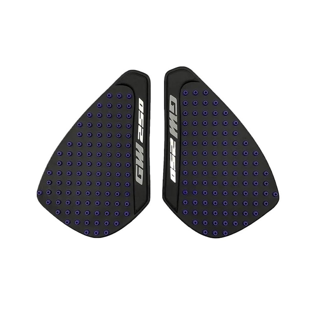 Protecteur réservoir GW250 moto autocollant caoutchouc noir