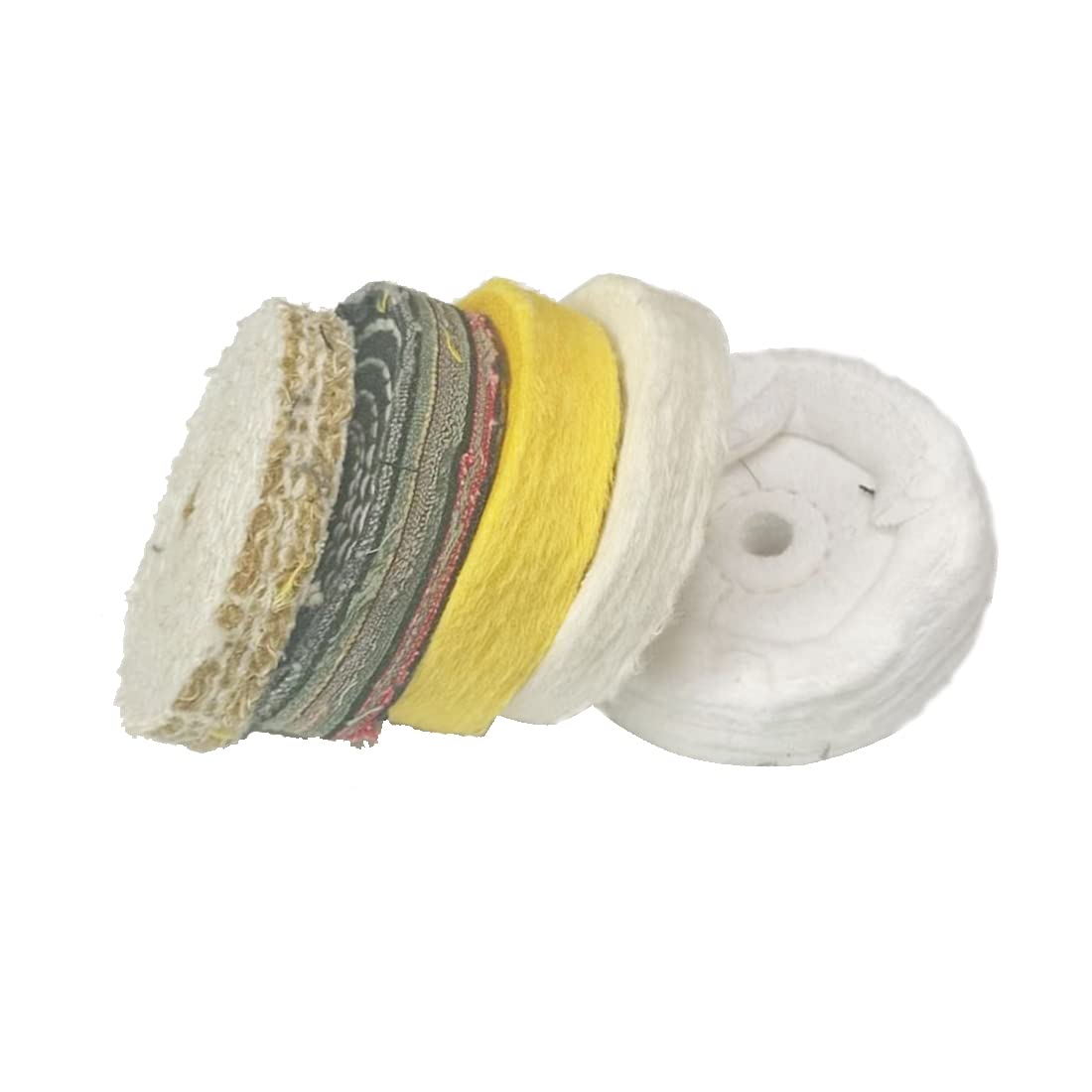 Abrasive Buffing Wheels - 5 Pack -5