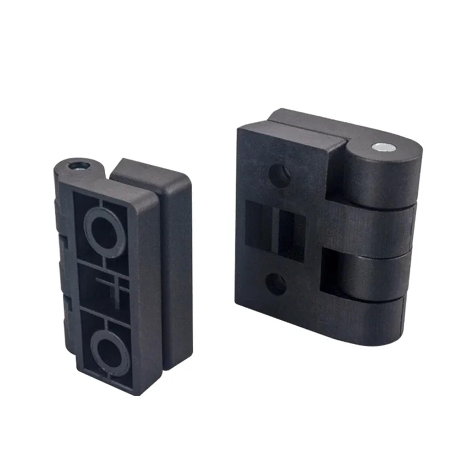Bisagra de puerta con rodamiento for equipo industrial, armario eléctrico, bisagras fijas, herrajes for muebles, 4 piezas(45X60MM 4pcs)
