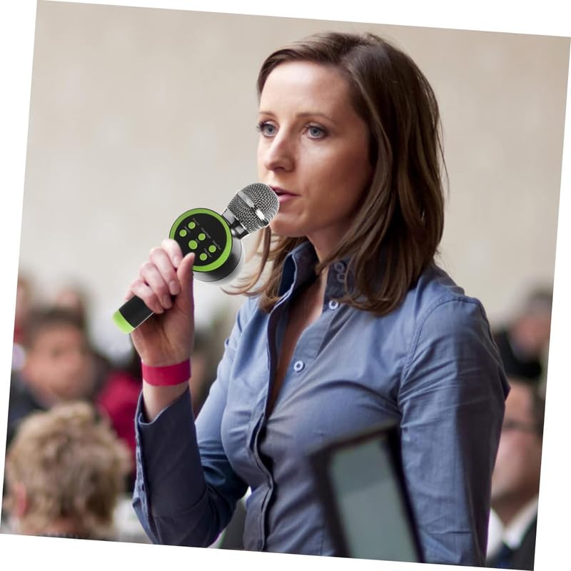 Image of TRIDEO Karaoke crophone and Speaker Set for Home Entertainment. Kid-Friendly cropho with Portable Speaker, Perfect for Karaoke Parties, Birthday Celebrations, and Music Enthusiasts