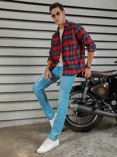 Image of HIGH STAR Men's Mid Rise Regular Jeans