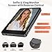 Touch Screen Selfie Monitor for iPhone, Wireless 4K Magnetic Back Camera Monitor, Phone Second Screen with Speaker & Reverse Control for Real-Time Vlogging, Live Streaming & Content Creation