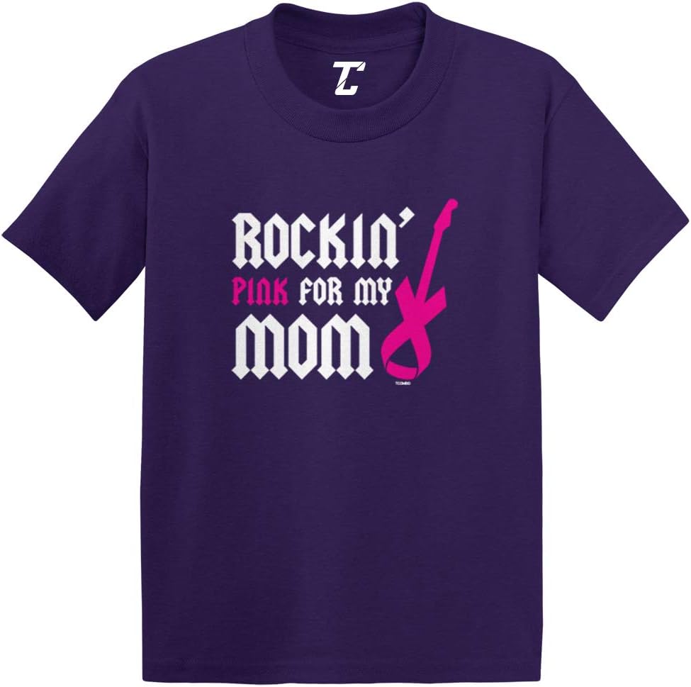 Rockin' Pink for My Mom - Breast Cancer Infant/Toddler Cotton Jersey T-Shirt