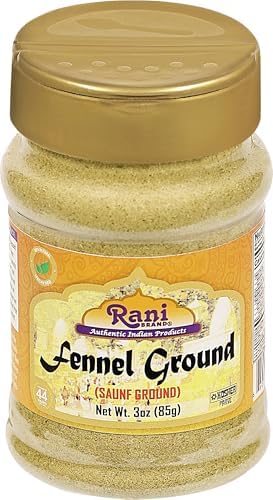 Rani Fennel Ground (Saunf) Powder Spice 3oz (85g) PET Jar ~ All Natural | Gluten Friendly | Non-GMO | Vegan | Indian Origin — view 7