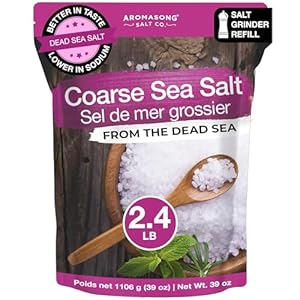 Aromasong Coarse Sea Salt for Grind...