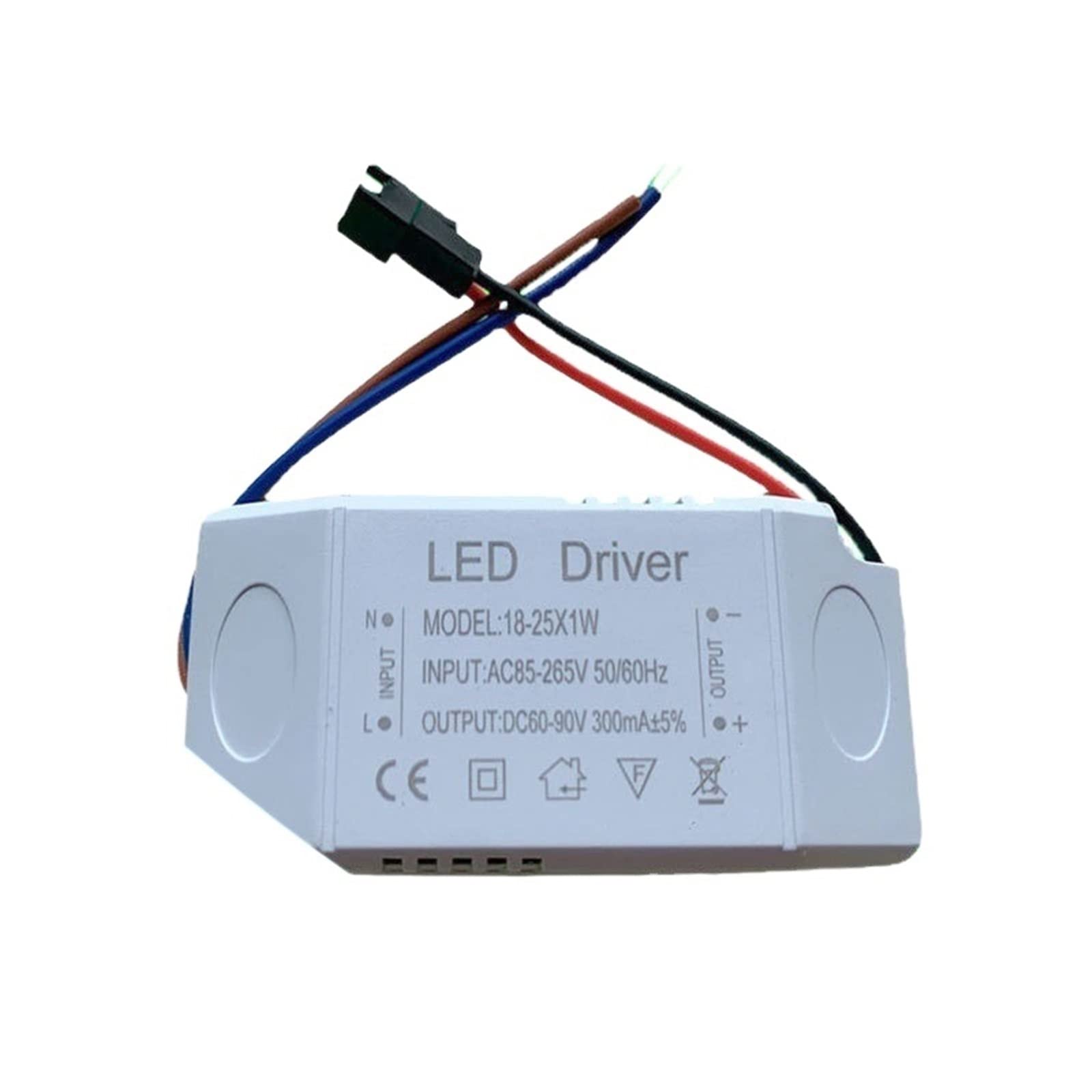 Pilote LED 18-25W alimentation externe pour spot et plafonnier encastré